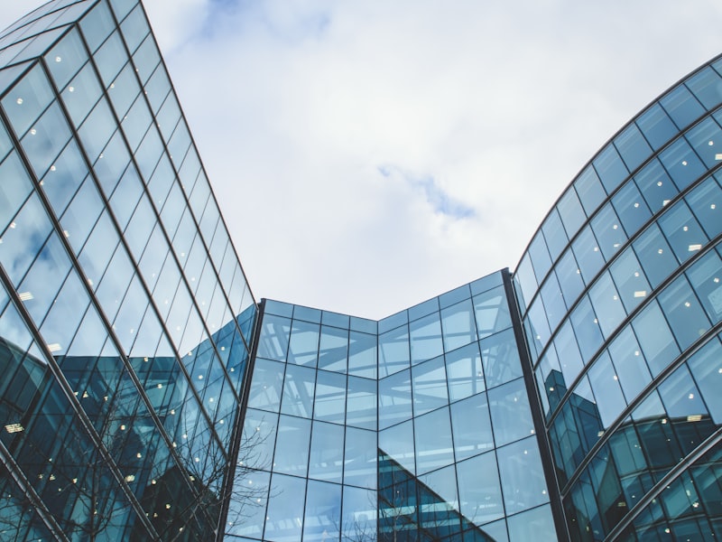 Modern city skyline representing urban data management